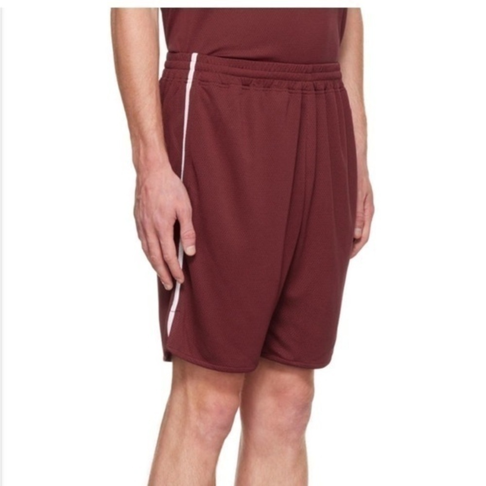 Outdoor Voices Mens RecMesh Shorts Burgundy Red Medium